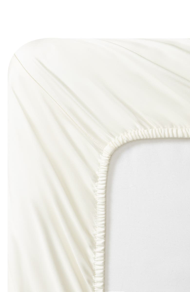 Vera Wang 800 Thread Count Sateen Sheet Set, Alternate, color, Ivory