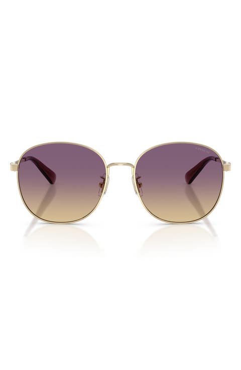 55mm Round Sunglasses