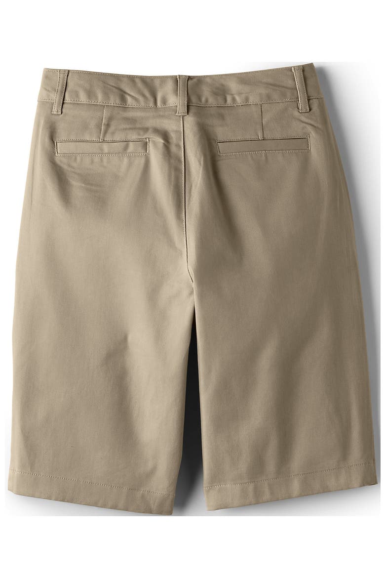 School Uniform Young  Stretch Chino Bermuda Shorts, Alternate, color, Khaki