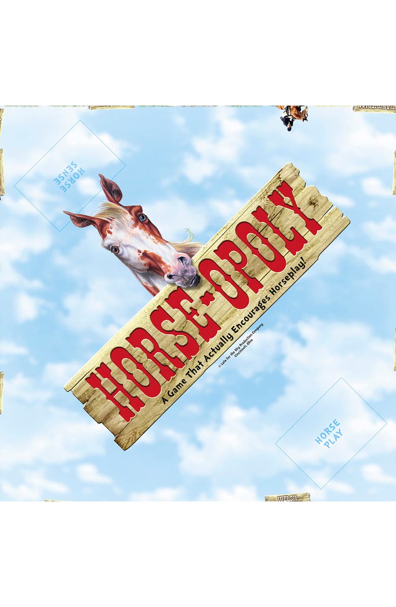 Late for the Sky Horseopoly Monopoly Board Game, Alternate, color, Multicolored