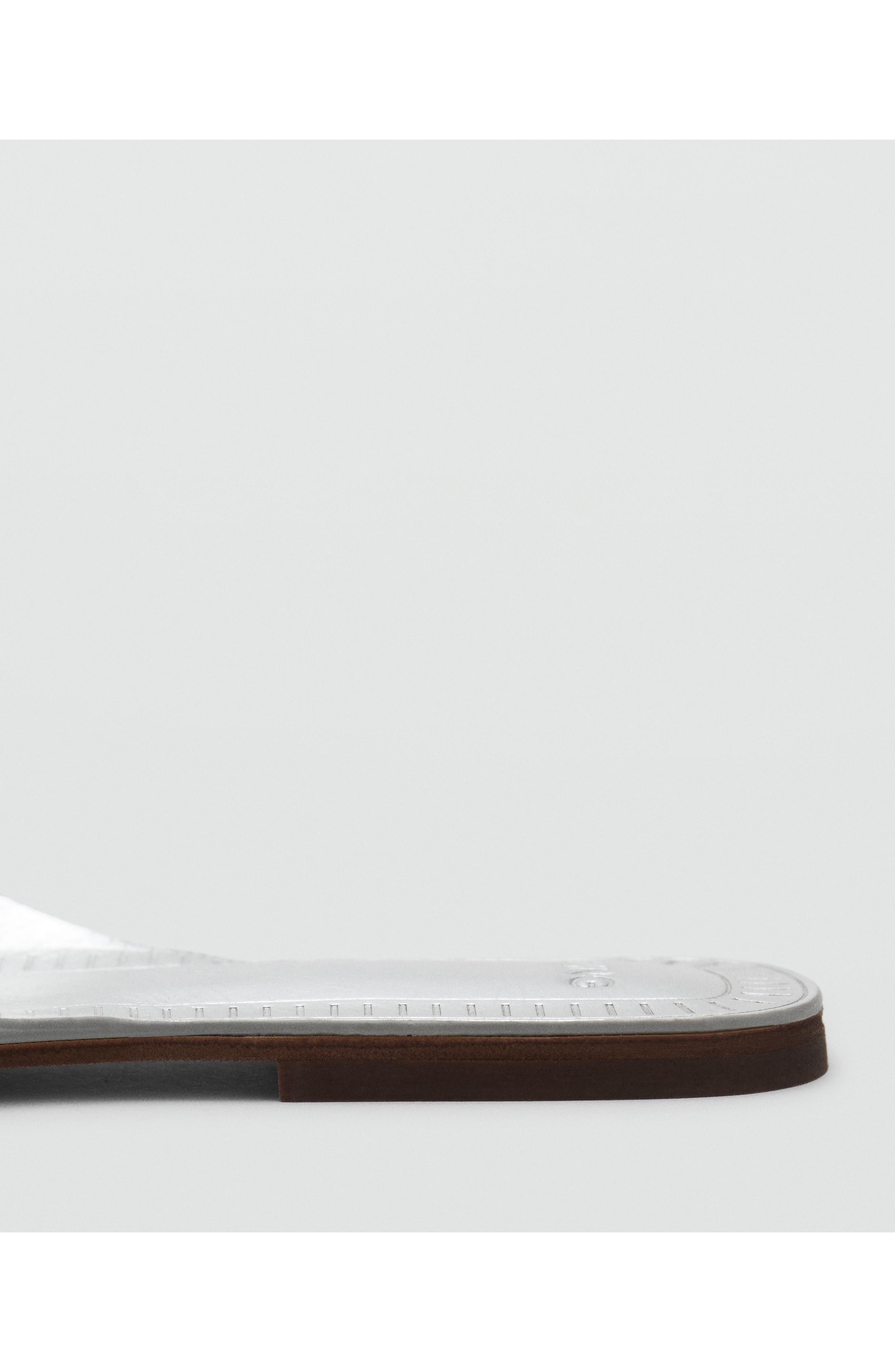 Metallic Flip Flop, Alternate, color, SILVER