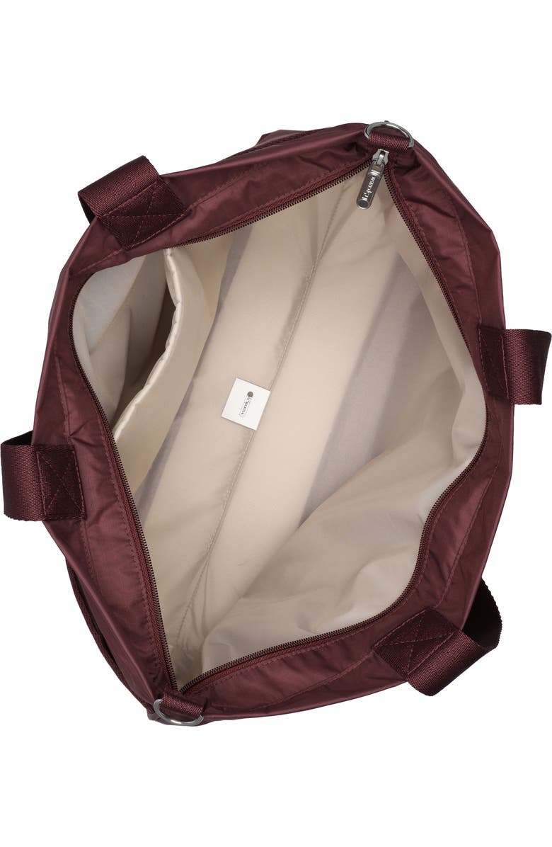 LeSportsac Carryall Zip Tote Bag, Alternate, color, Deep Cherry