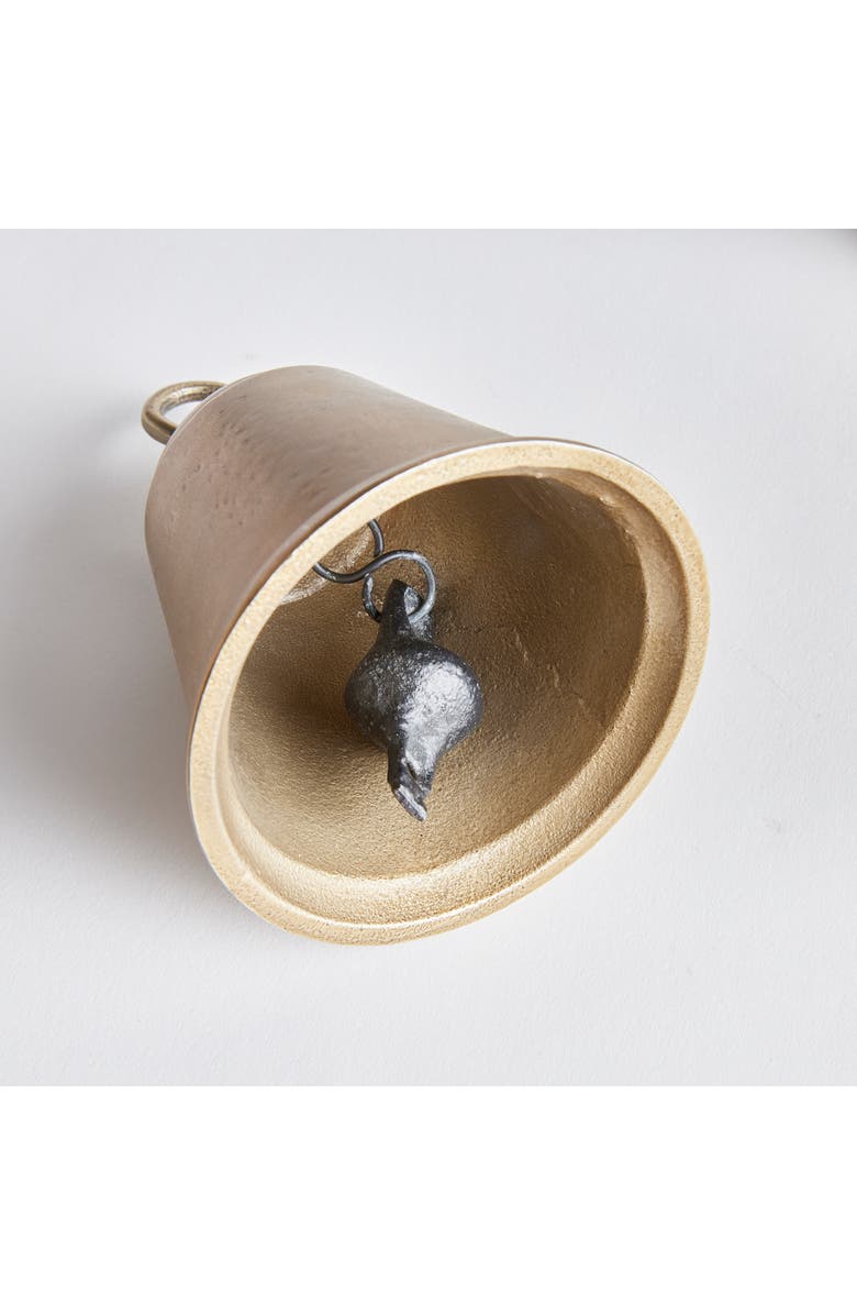 Napa Home & Garden 6.4" La Taverna Decorative Cast Aluminum Tabletop Centerpiece Bells Set of 2, Alternate, color, 