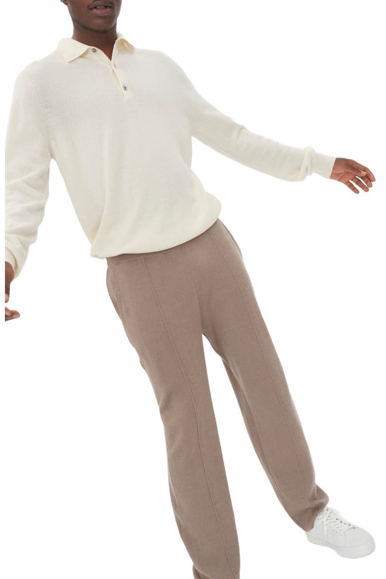 Polo Neck Sweater, Alternate, color, marshmallow