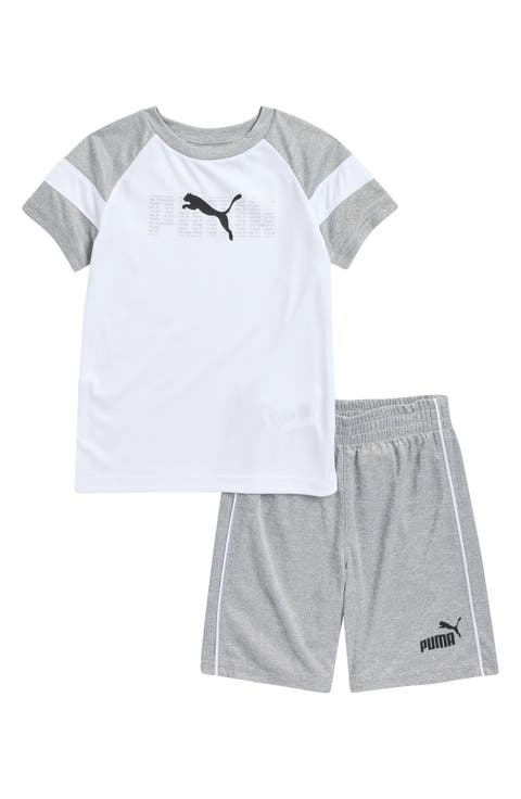Kids' Interlock Graphic T-Shirt & Shorts Set (Toddler)