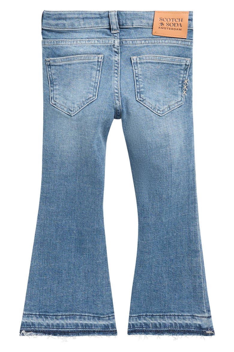Kids' The Charm Flare Leg Jeans, Alternate, color, NAVY