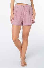 Roxy Mavericks Striped Trouser Shorts