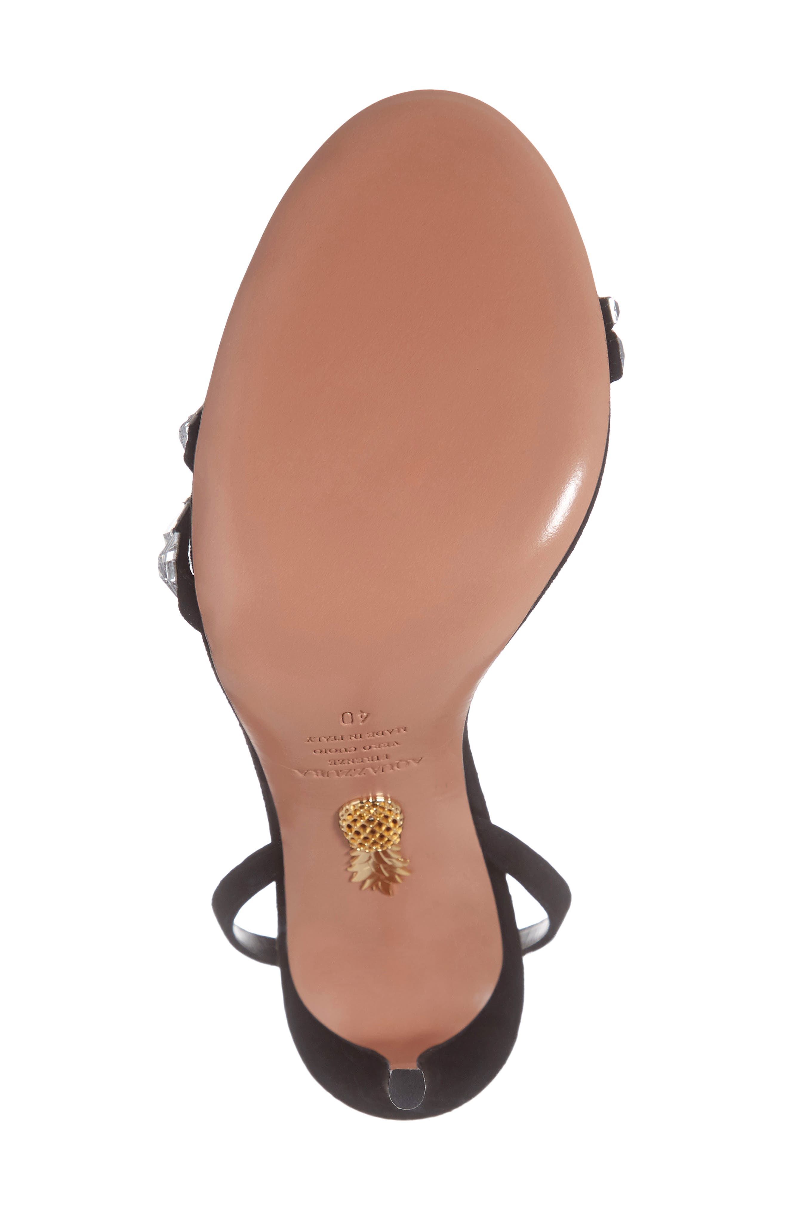 Aquazzura So Vera Ankle Wrap Sandal, Alternate, color, 