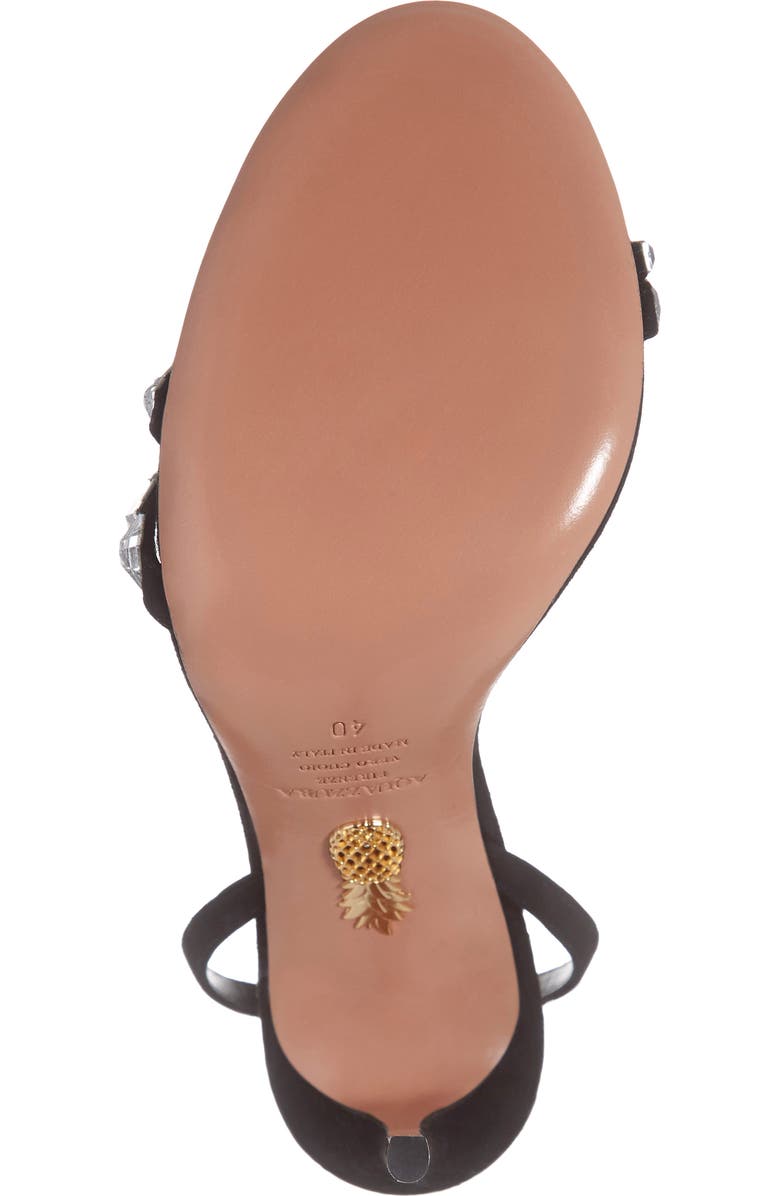 Aquazzura So Vera Ankle Wrap Sandal, Alternate, color,