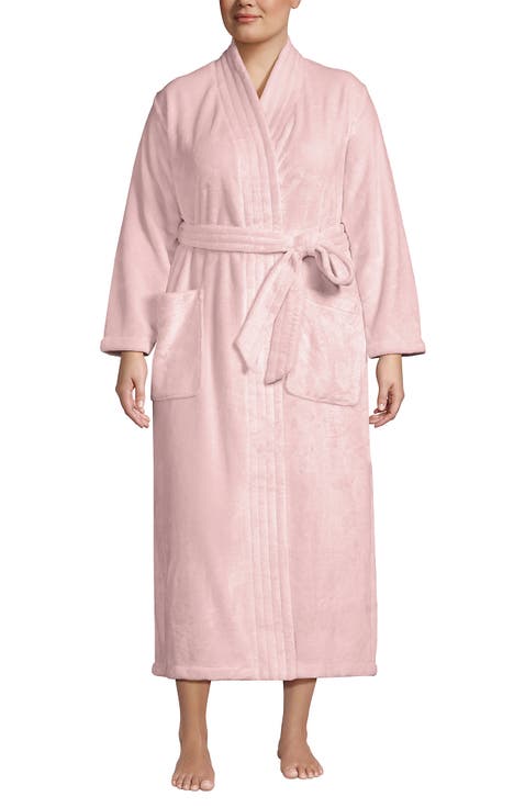 Cozy Plush Long Wrap Robe