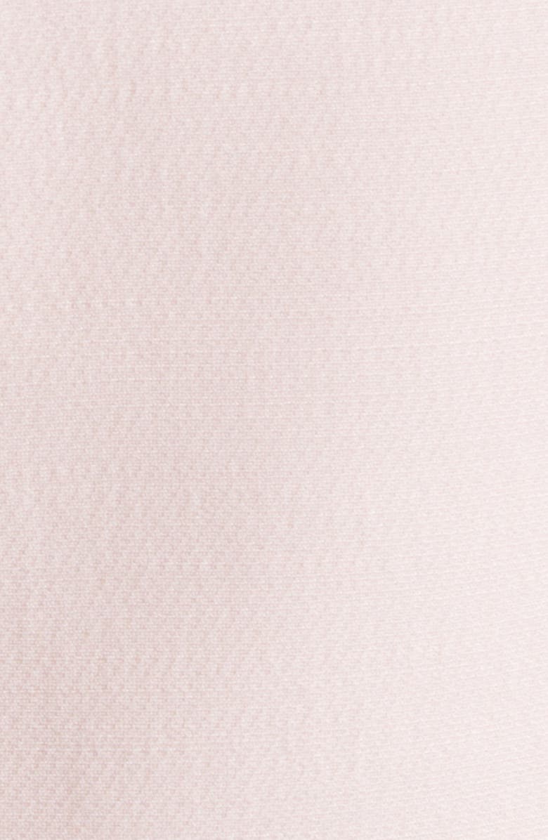 Valentino Bow Detail Solid Crepe Couture Minidress, Alternate, color, Rose