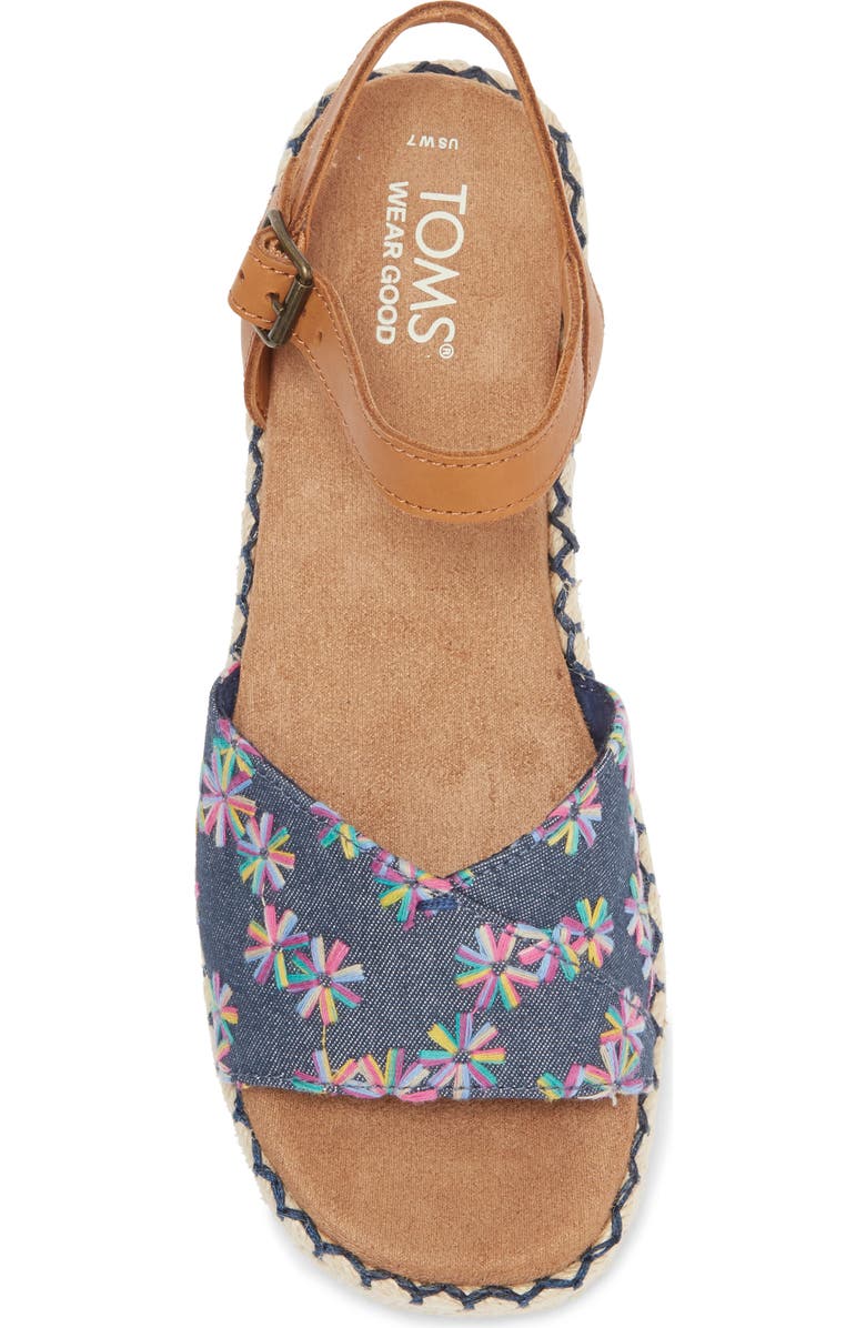 TOMS Abby Espadrille Sandal, Alternate, color,