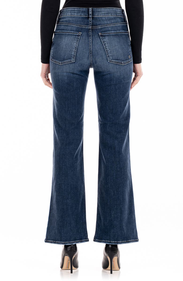Fidelity Denim Katie High Waist Flare Leg Jeans, Alternate, color, St. Tropez