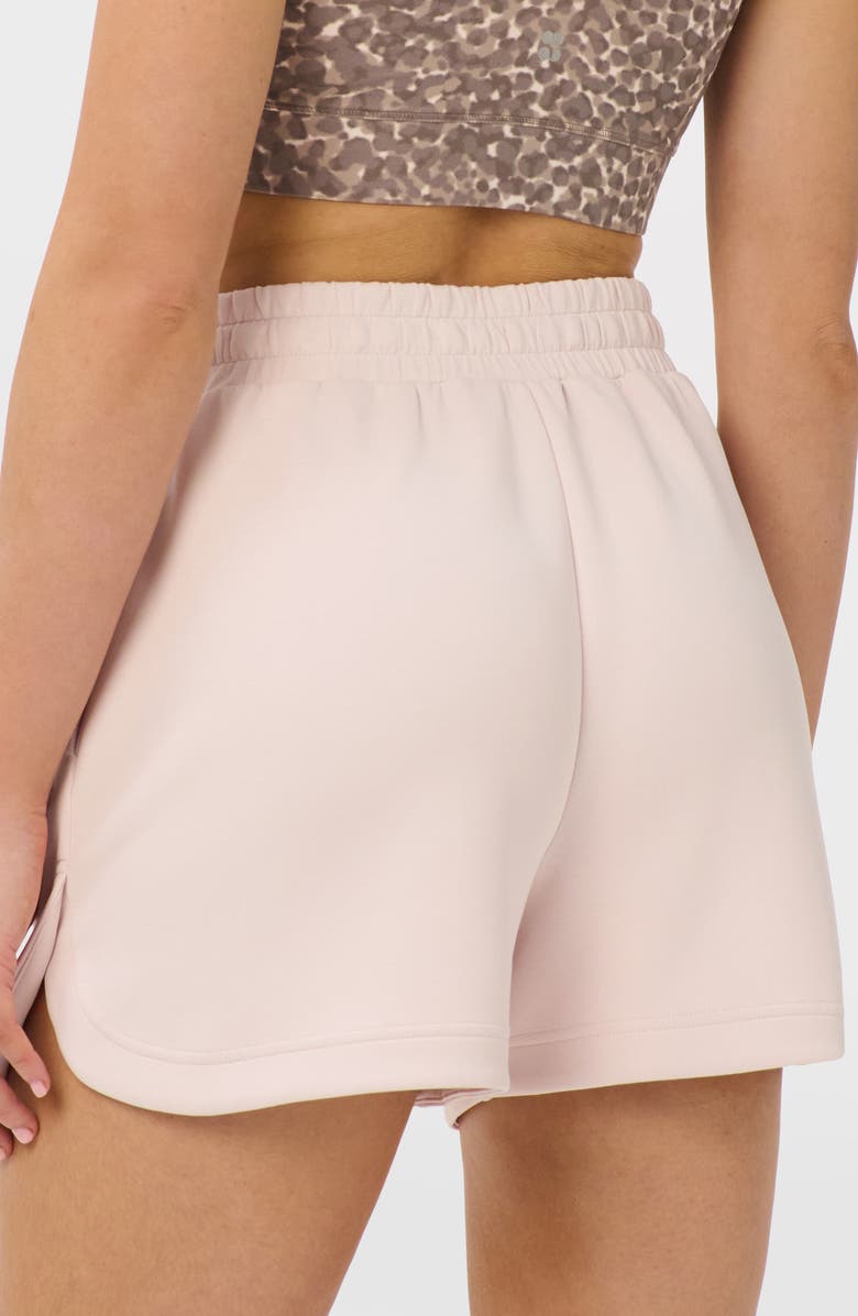 Sweaty Betty Sand Wash Cloudweight High Waist Shorts, Alternate, color, Sundust Pink
