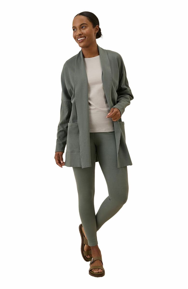 Pact Organic Cotton On the Go-To Legging, Main, color, Castor Grey