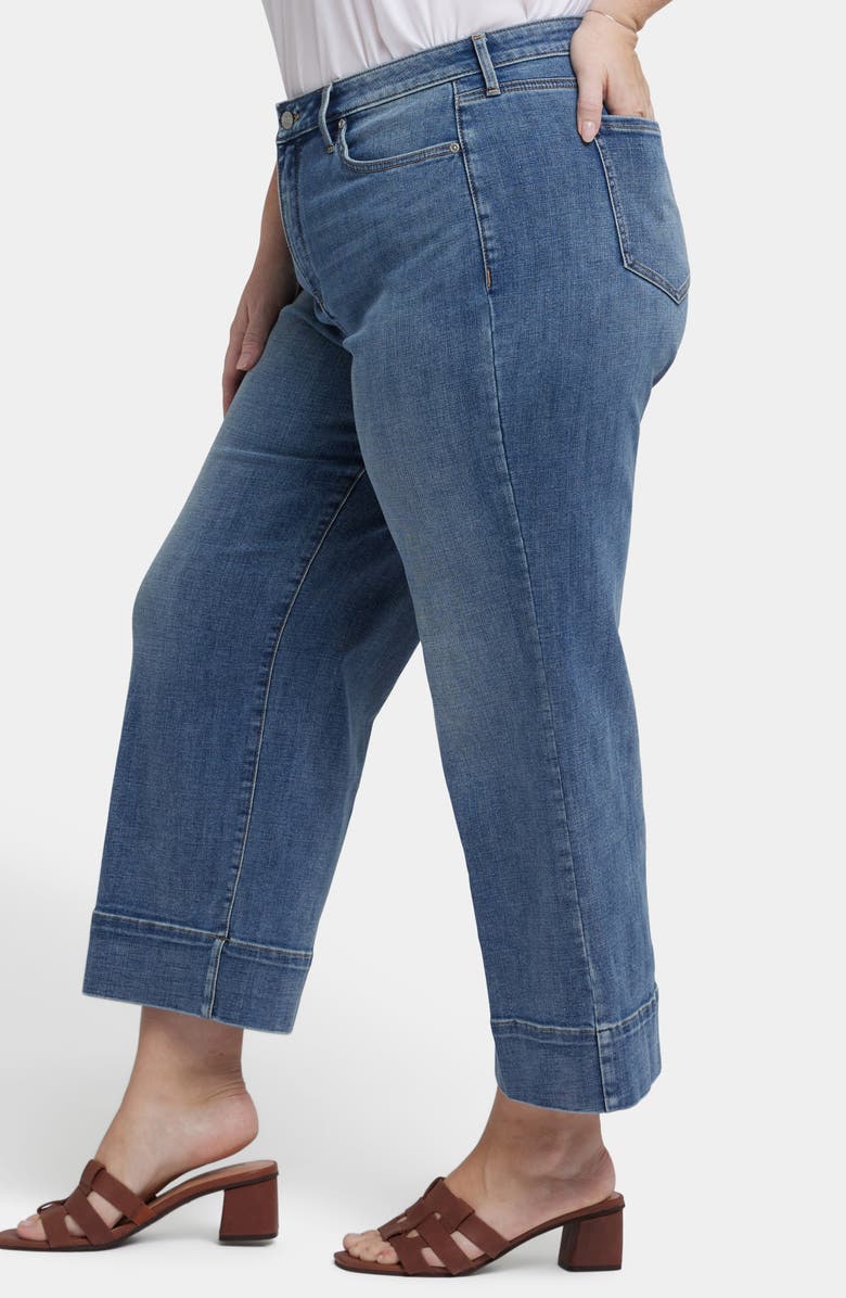 NYDJ Teresa Ankle Wide Leg Jeans, Alternate, color, Majorca Bay