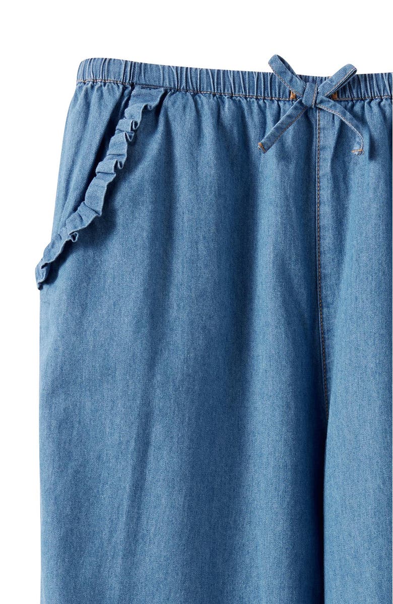 Cotton On Kids Kid's Gigi Bubble Hem Pant, Alternate, color, Light Wash Blue