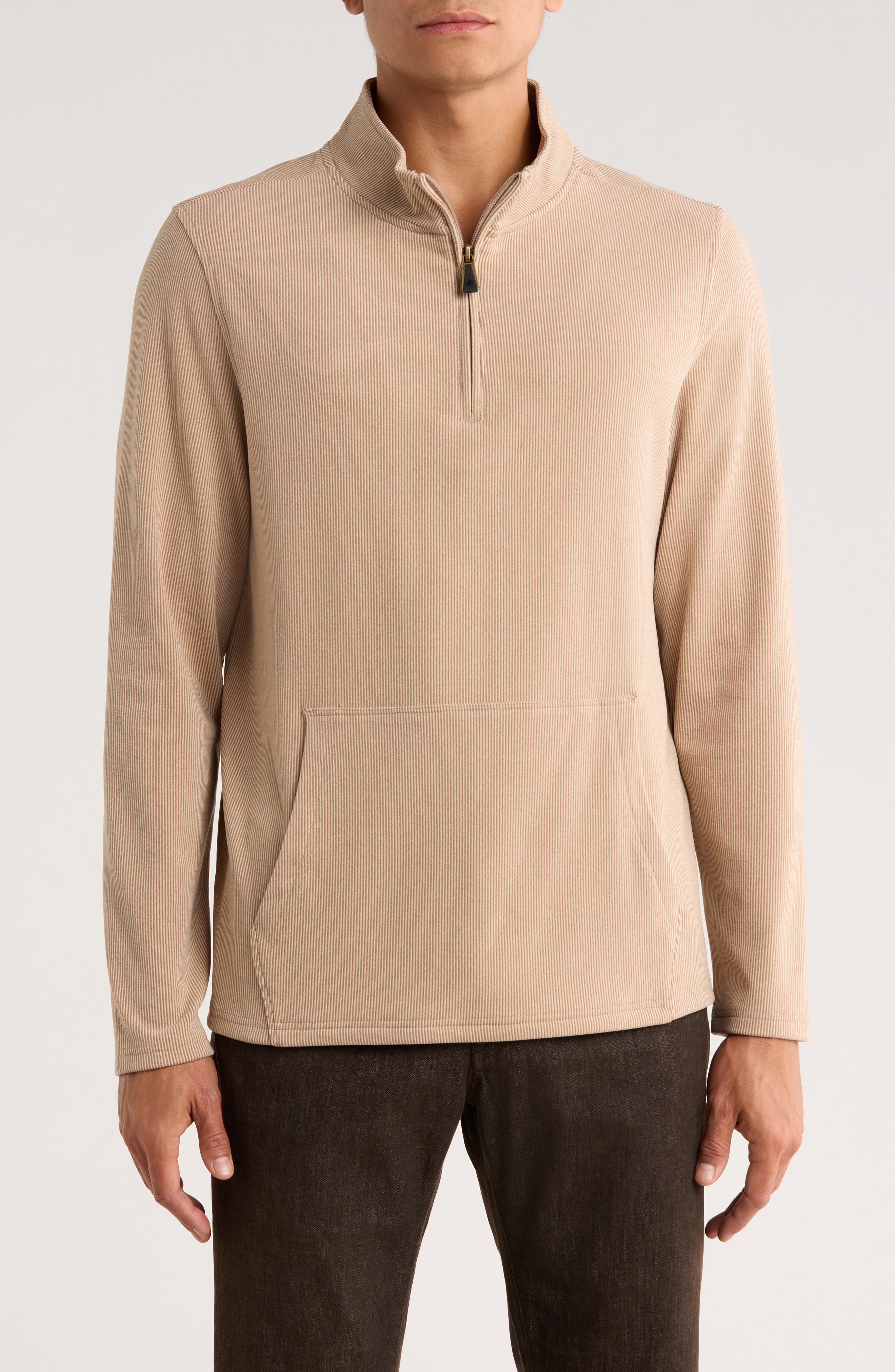 Catalina Hills Stripe Quarter Zip Pullover - image 3