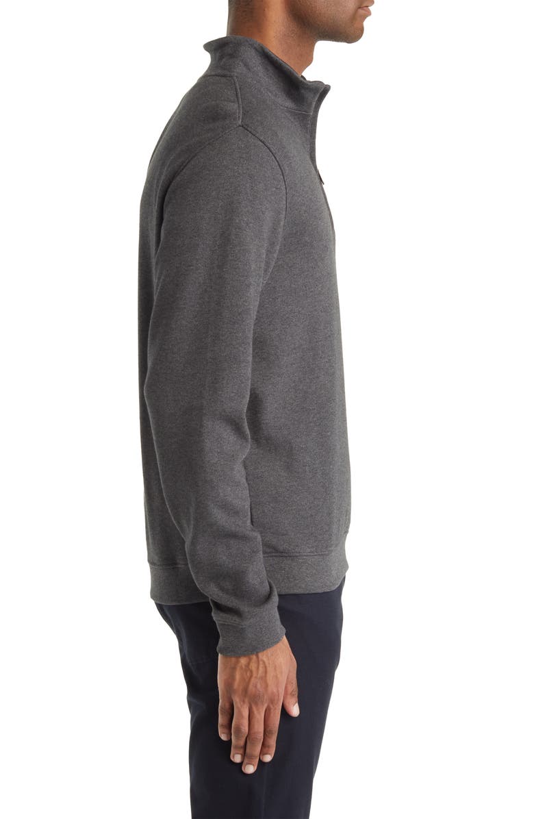 Scott Barber Quarter-Zip Cotton Pullover, Alternate, color, 