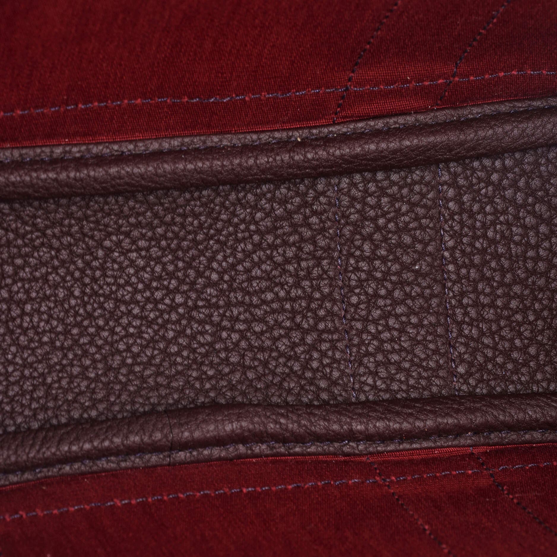 Pre-Owned Hermes Garden File Tote Toile and Leather 28, Alternate, color, 