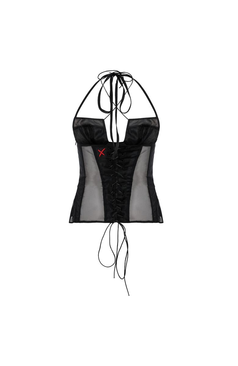 PCFG Tulle Women Top, Alternate, color, Black