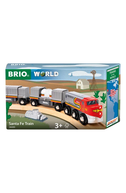 Trains of the World Santa Fe Toy Train