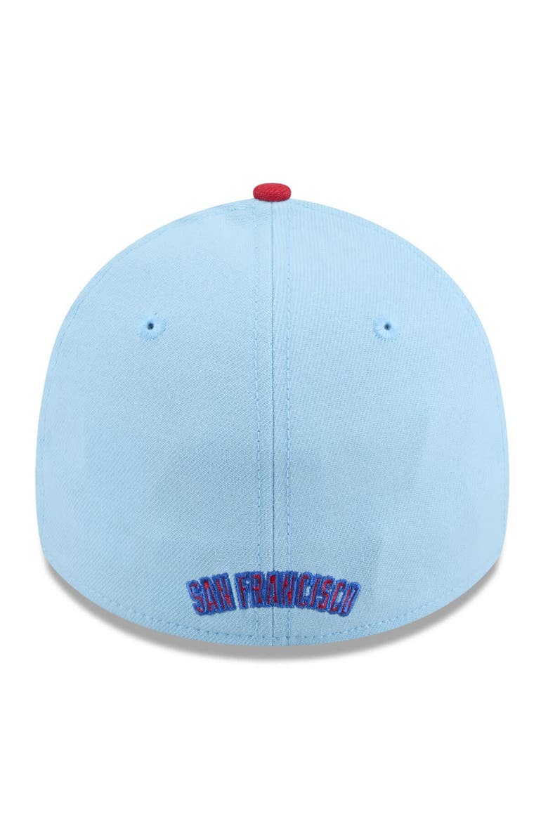 New Era Men's New Era Light Blue/Red San Francisco Giants 2025 Fourth of July 39THIRTY Flex Hat, Alternate, color, Light Blue