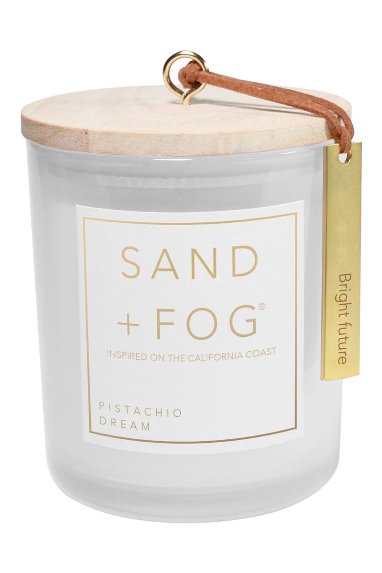 Pistachio Dream Scented Glass Jar Candle, Alternate, color, PISTACHIO DREAM