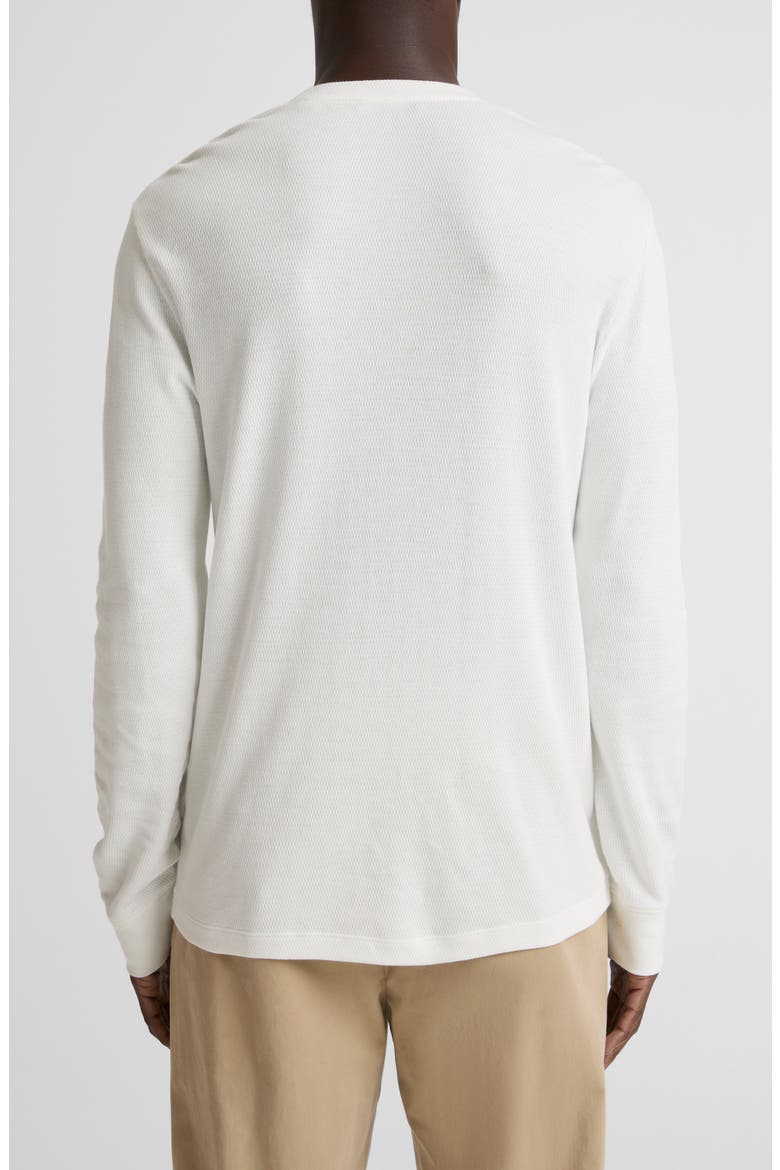 Jacquard Long Sleeve Henley, Alternate, color, OFF WHITE