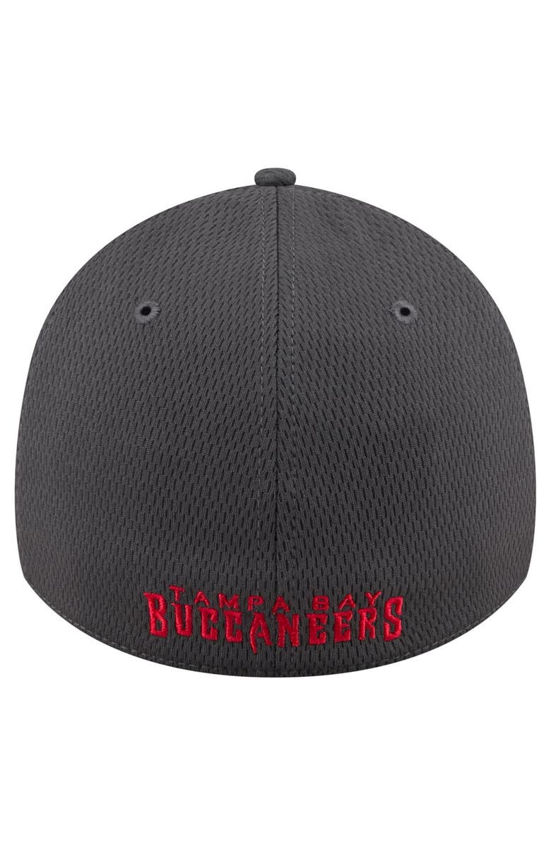 New Era Men's New Era Graphite Tampa Bay Buccaneers  Main 39THIRTY Flex Hat, Alternate, color, 