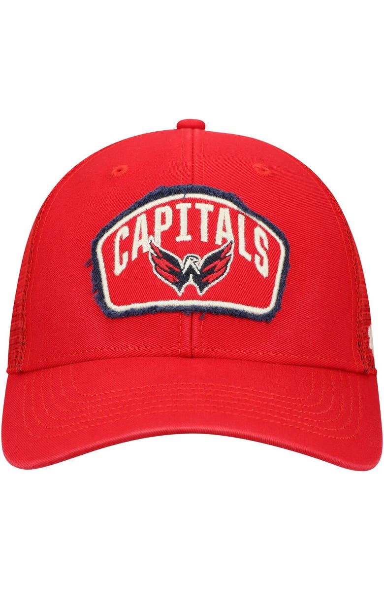 '47 Men's '47 Red Washington Capitals Cledus MVP Trucker Snapback Hat, Alternate, color, Red