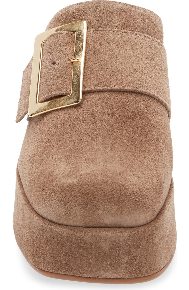 Chocolat Blu Haze Platform Mule, Alternate, color, Toffee Suede