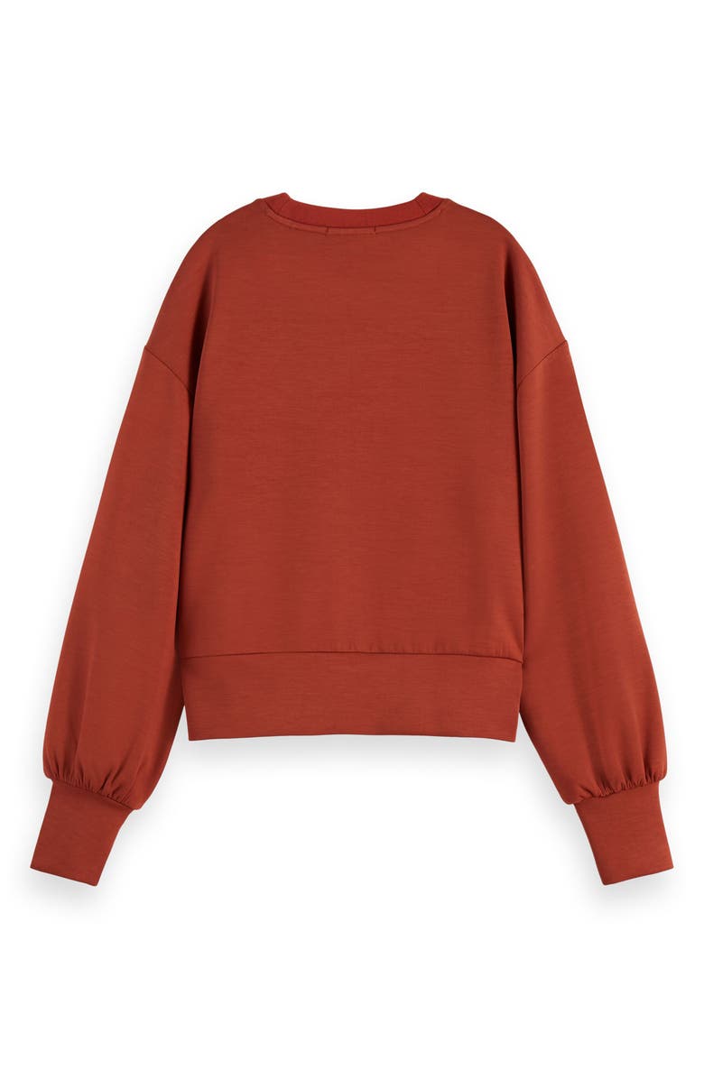 Scotch & Soda Balloon Sleeve Sweatshirt, Alternate, color,