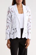 L'AGENCE Clementine Lace Blazer