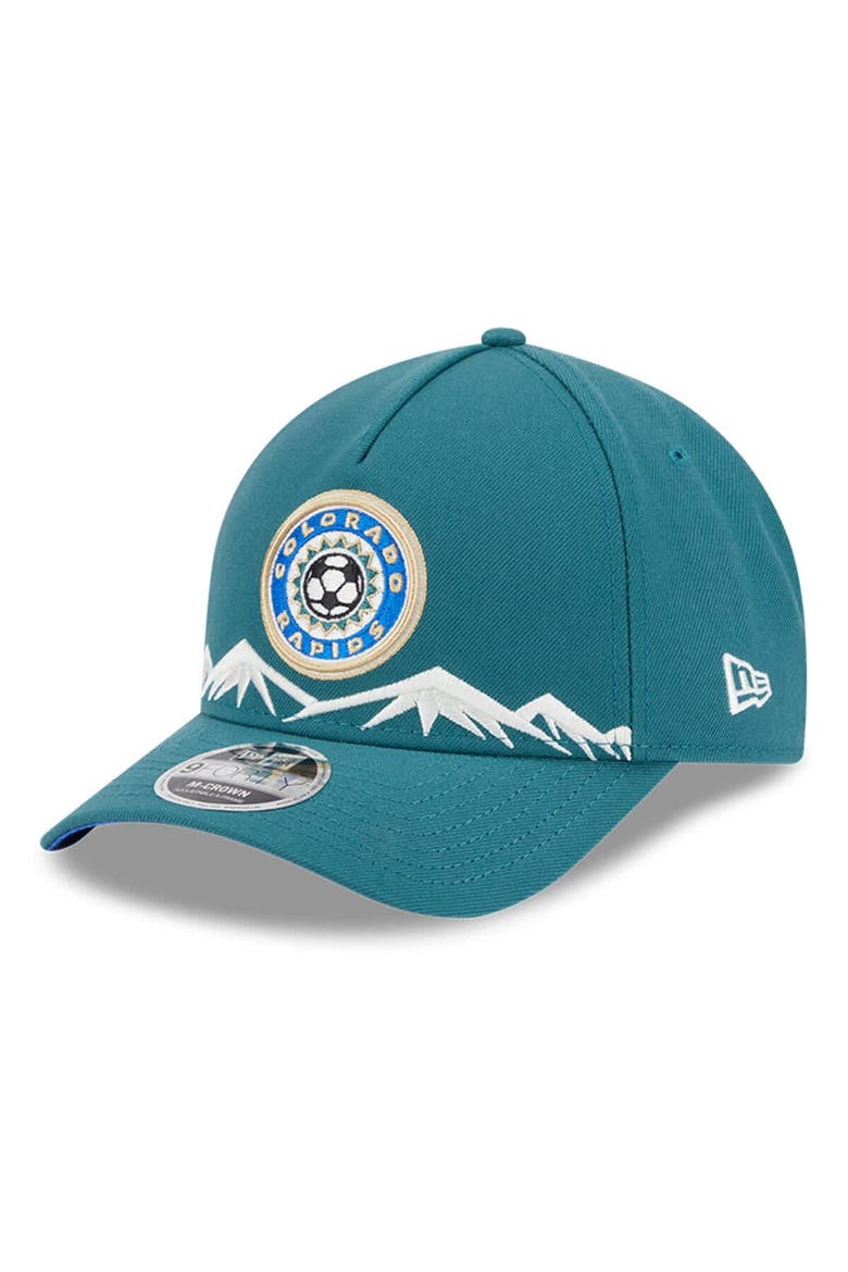 Men's New Era  Green Colorado Rapids 2025 Jersey Hook 9FORTY M-Crown Adjustable Hat, Main, color, Green