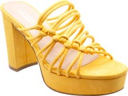 Charles David Meadow Platform Sandal