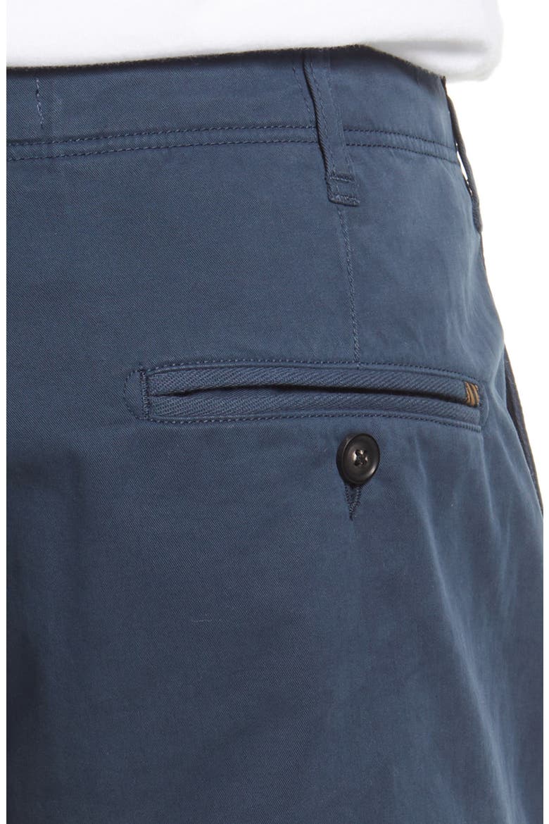 Stretch Cotton Straight Leg Chinos, Alternate, color, CARBON BLUE