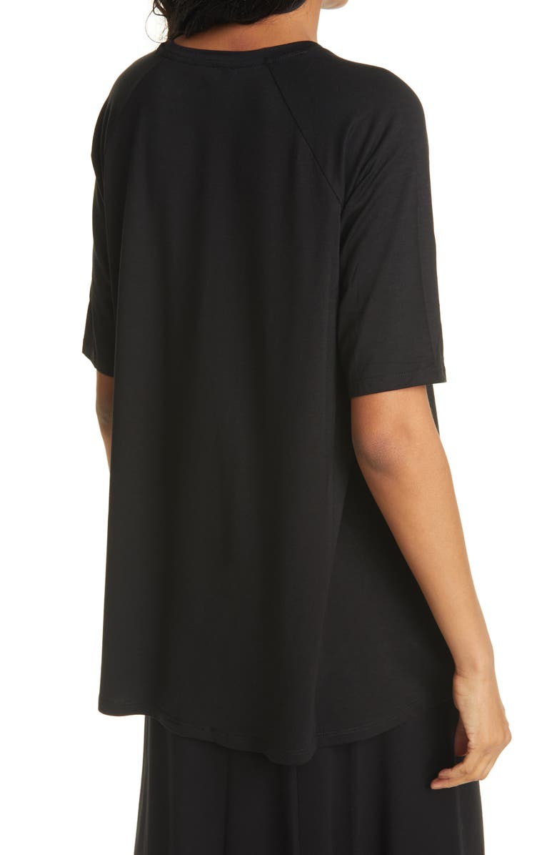 Eileen Fisher Elbow Sleeve Top, Alternate, color, 