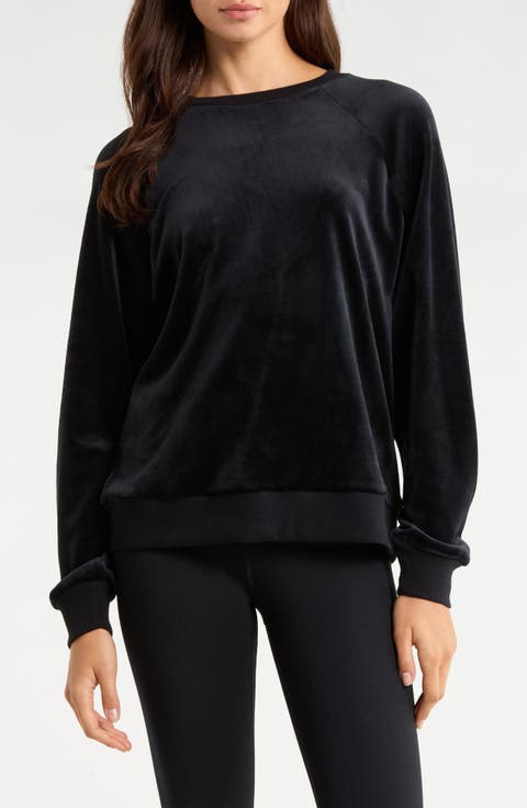 Joy Velour Sweatshirt