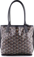 Pre-Owned Goyard Anjou Reversible Tote Coated Canvas Mini