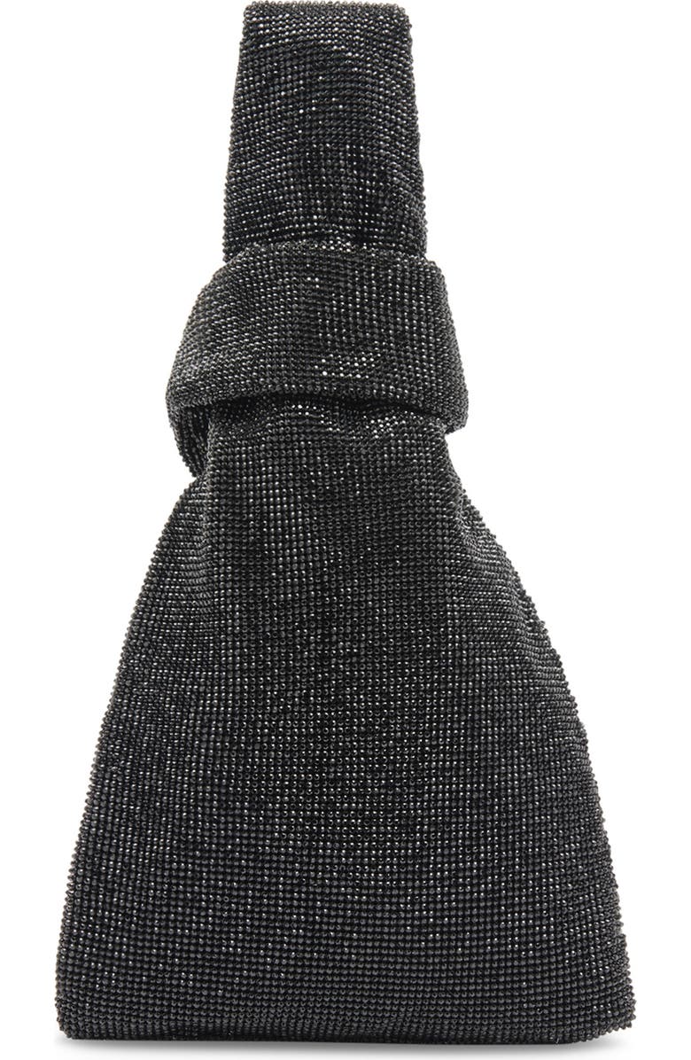 Dolce Vita Clarra Crystal Encrusted Clutch, Alternate, color, Black