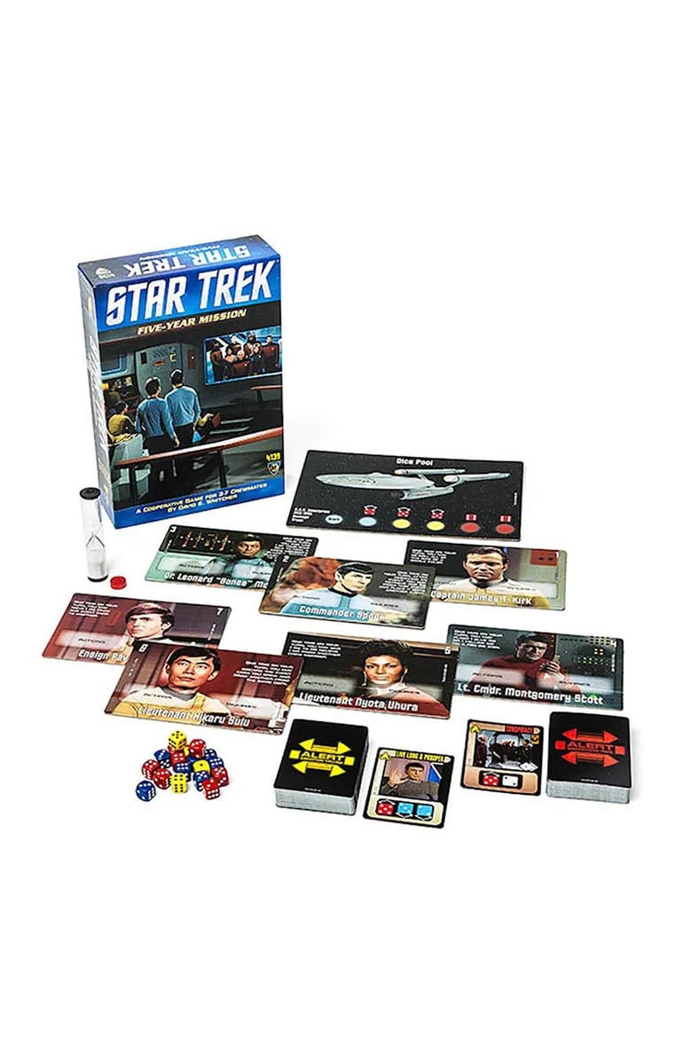 Mayfair Games Star Trek Five Year Mission Board Game, Kids & Adults, Alternate, color, Multicolored