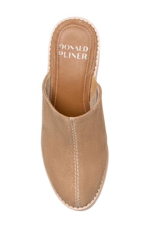 Donald Pliner Wedge Mule In Brown