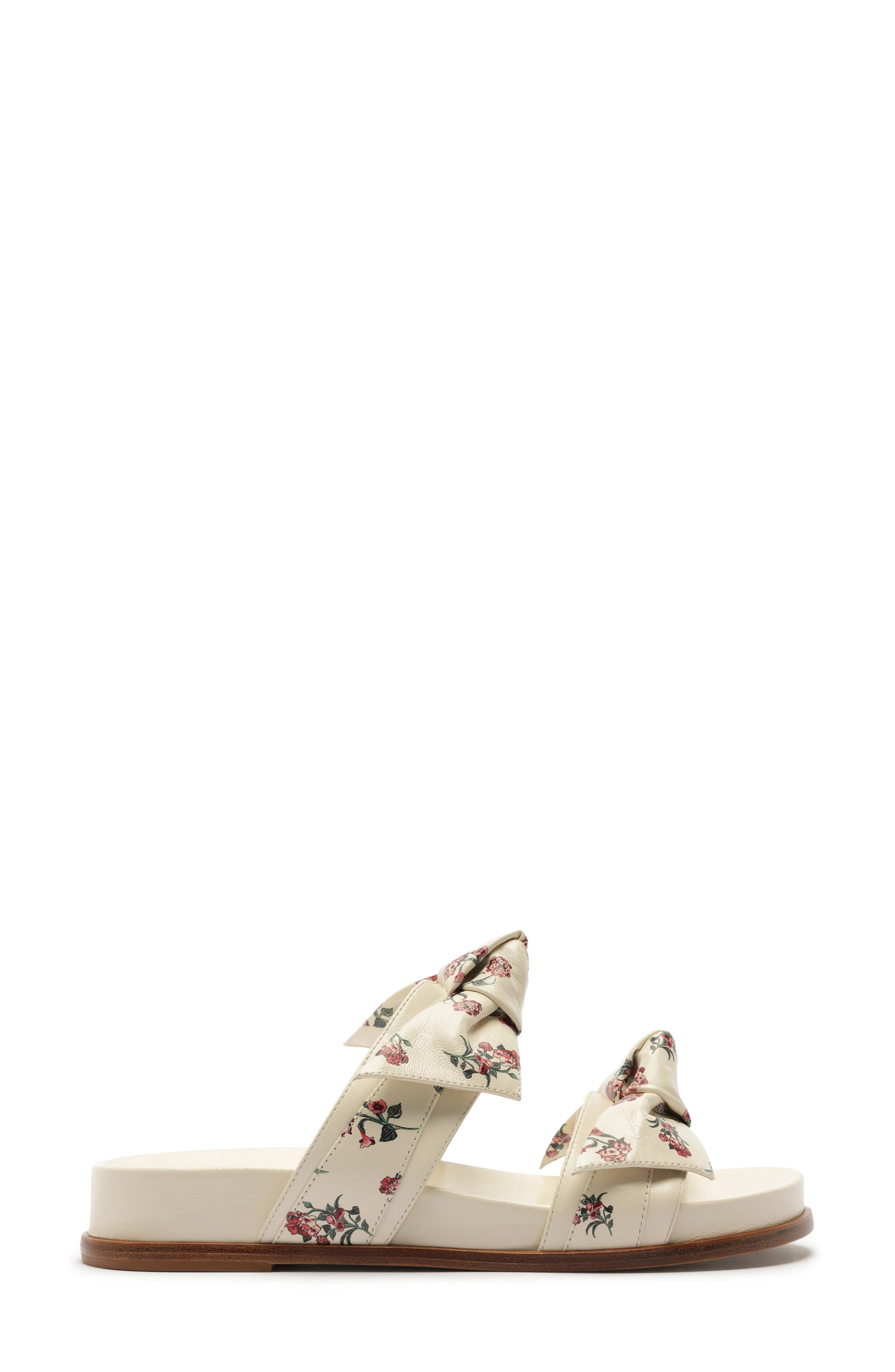 Alexandre Birman x Agua by Agua Bendita Maxi Clarita Slide Sandal, Alternate, color, Off Quebrada/ Print Quebrada