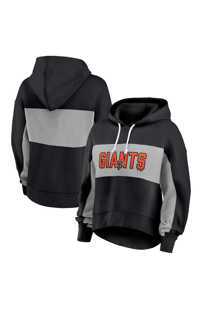 PROFILE Women's Profile Black San Francisco Giants Plus Size Pullover Hoodie, Main, color, Black