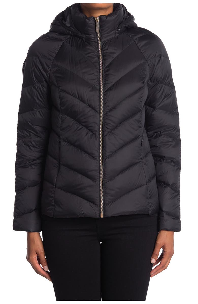 Michael Kors Short Packable Puffer Jacket, Main, color, 