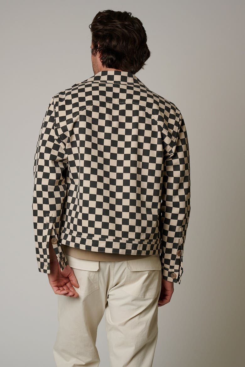 Checkmate Ranch Jacket, Alternate, color, Beige Checkered