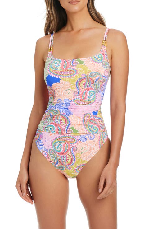 Paisley One-Piece Swimsuit