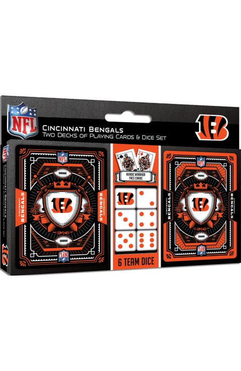 Cincinnati Bengals Playing Cards & Dice