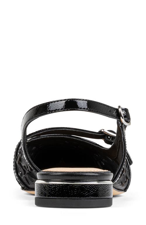 DONALD PLINER DONALD PLINER POINTED TOE SLINGBACK FLAT